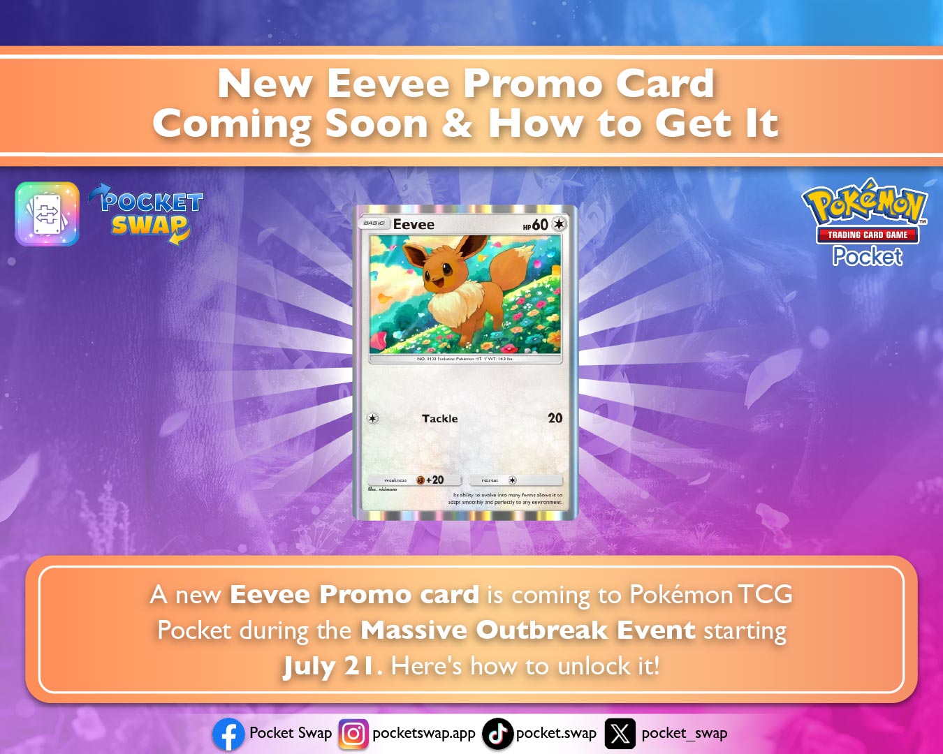 🌟 New Eevee Promo Card Coming Soon in Pokémon TCG Pocket – How to Get It