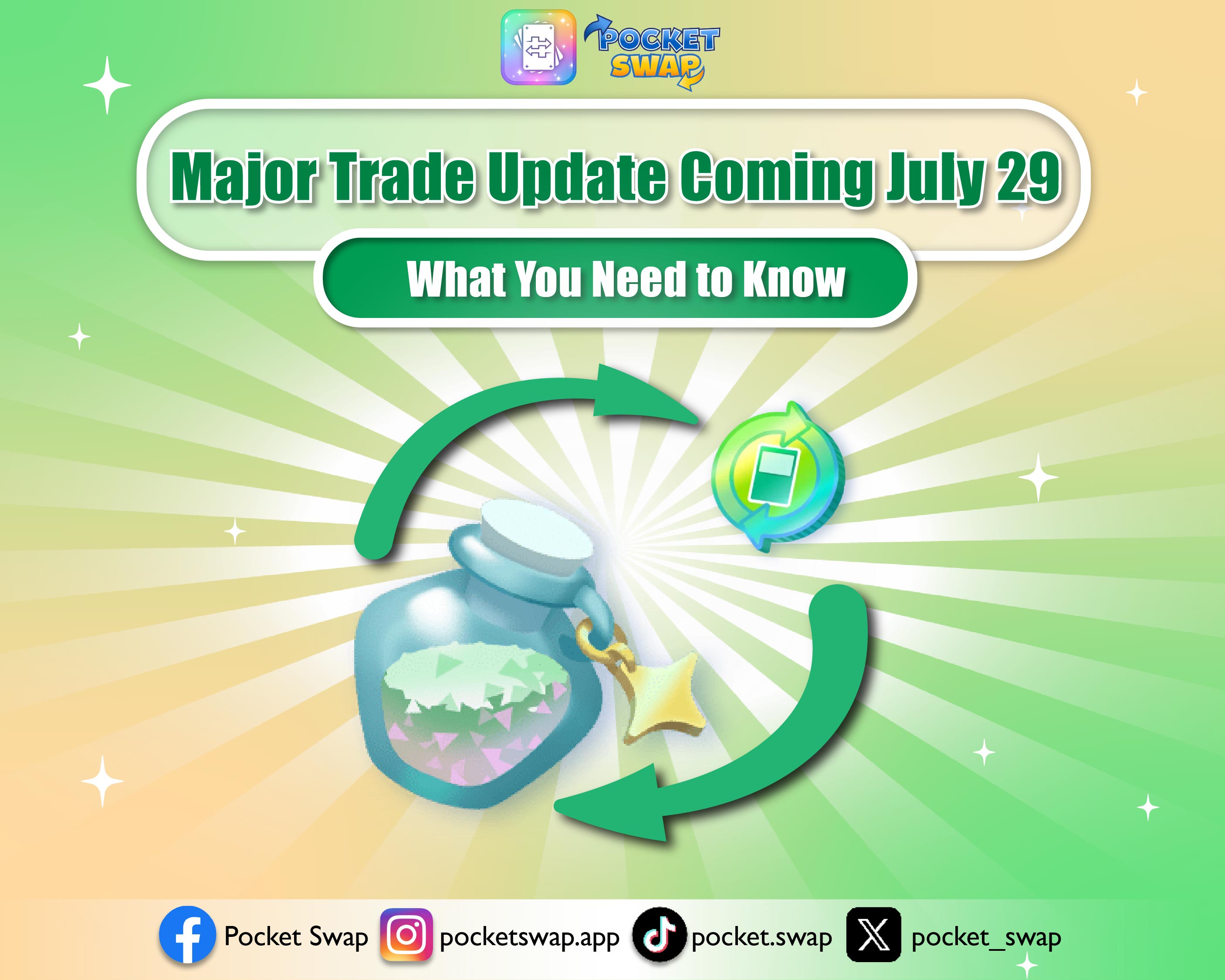 🔄 Pokémon TCG Pocket: Major Trade Update Coming July 29 – Here's What You Need to Know